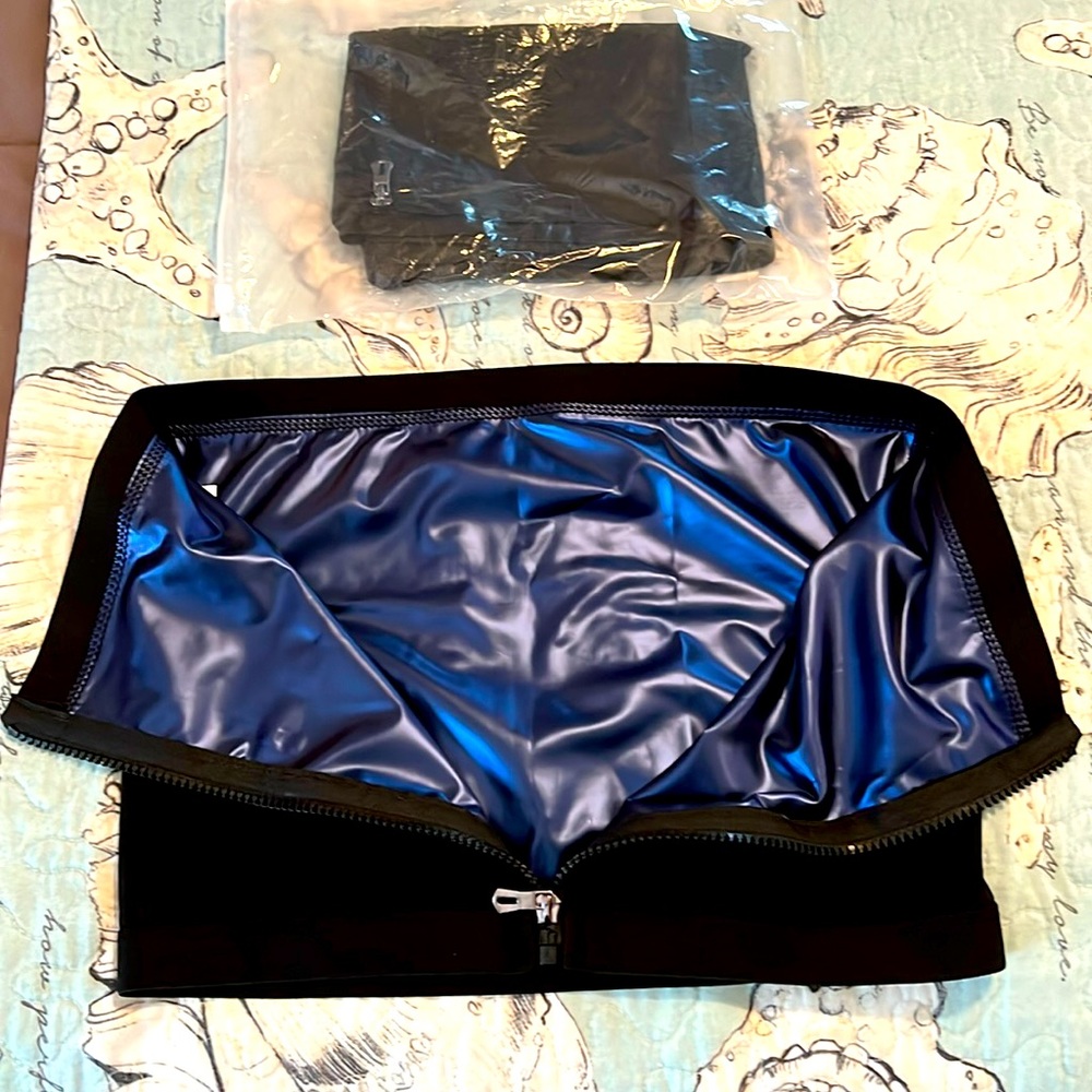 NEW is bag! 2 Sweat Exercise Belly Bands
